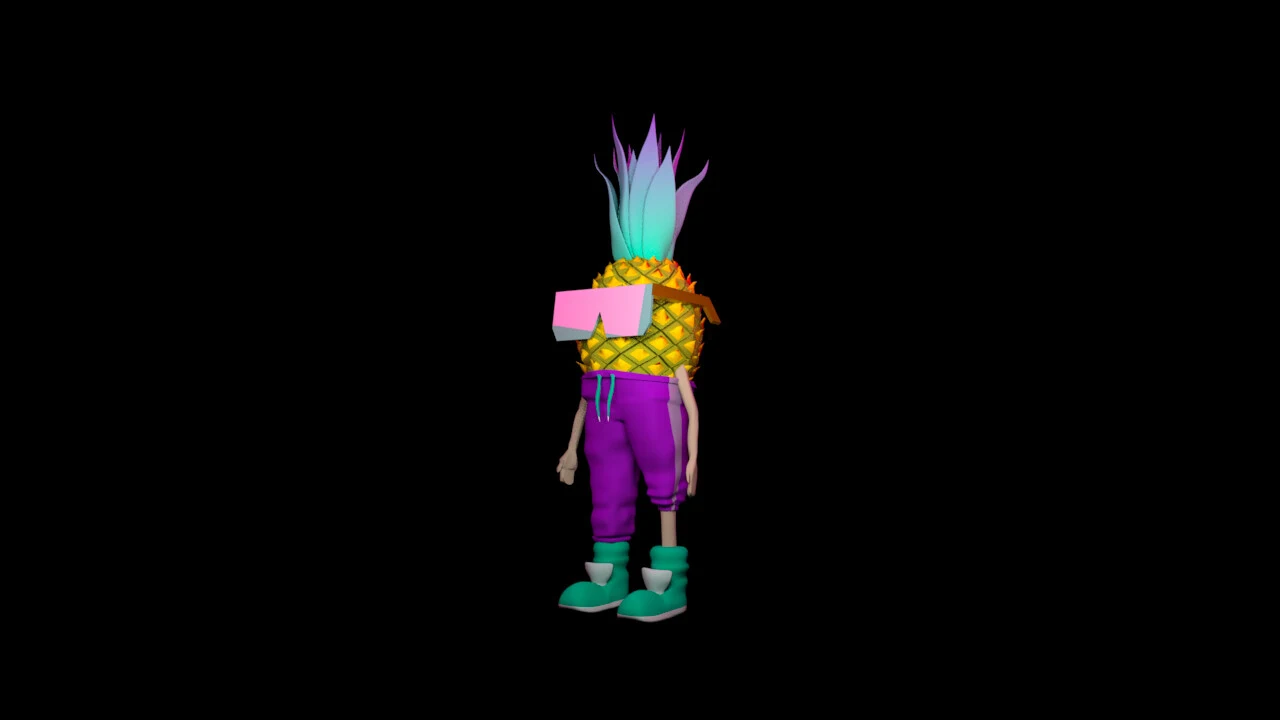 Rob and Pine / Character in colour