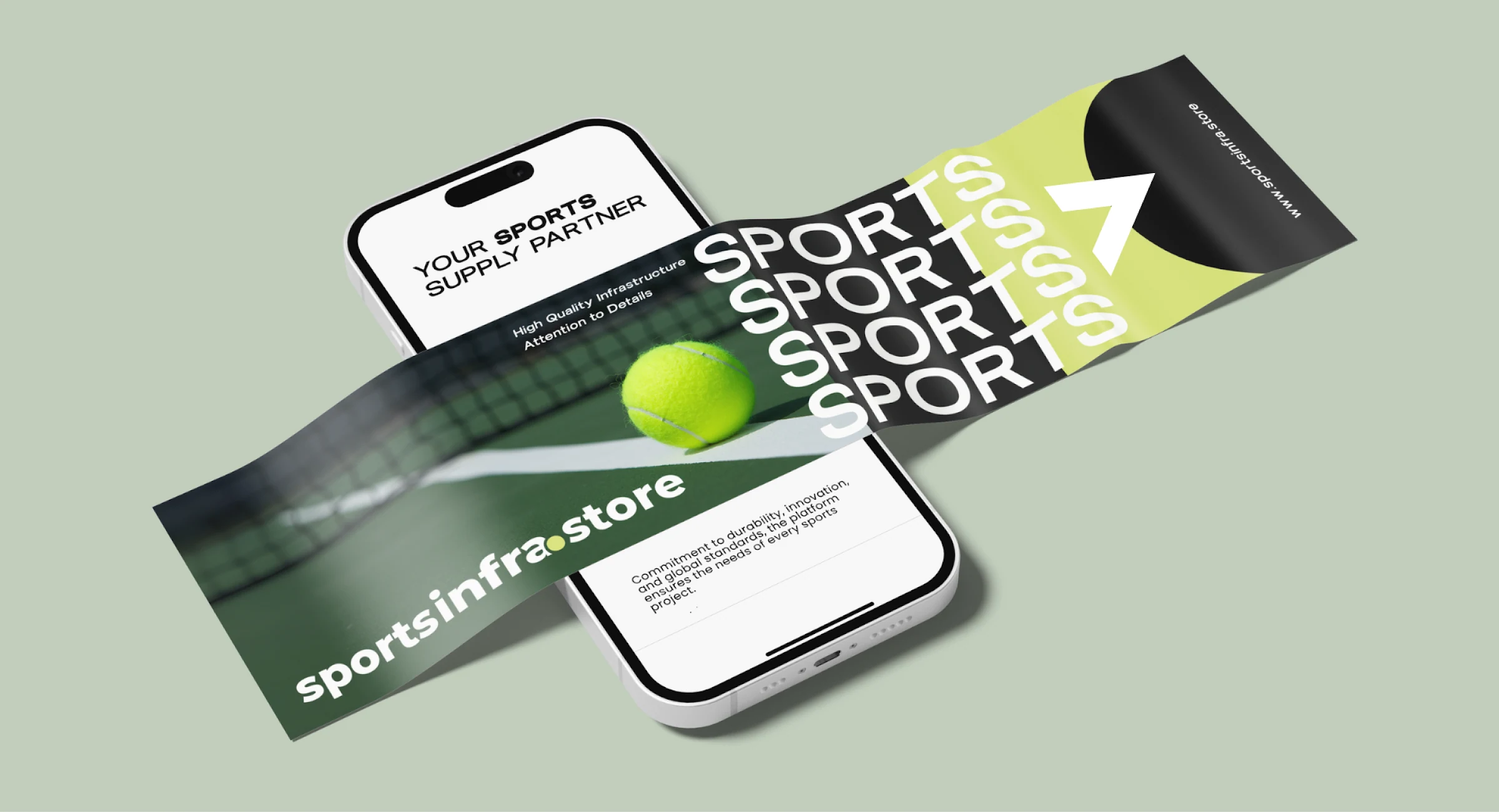 Sportsinfra / The digital storefront